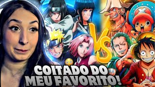 Chapéus de Palha VS Ninjas de Konoha  Batalha de Mestres  REACT [upl. by Declan922]