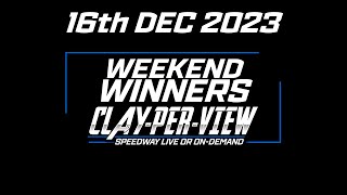 Weekend Winners  16th Dec 2023  Clay Per View [upl. by Ellebasi364]