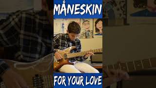 Maneskin  For your love Cover by Andrea Redolfi [upl. by Elehcor613]