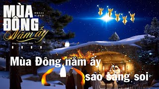 Mùa Đông Năm Ấy  Tone Nam  Karaoke Giáng Sinh Noel [upl. by Nollad994]