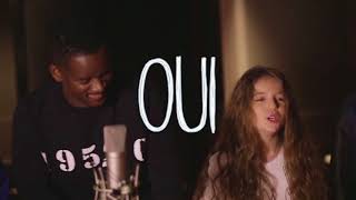 KIDS UNITED Sur Ma Route feat Black M Lyrics video1 [upl. by Azrim]