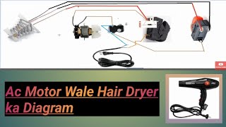 Hair Dryer Wiring Connection [upl. by Byran]