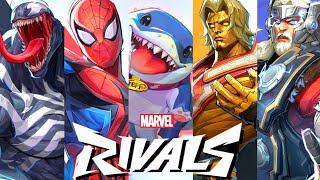 Marvel Rivals  All Characters Abilities Ultimates amp Team Ups 4K 60FPS [upl. by Eecram2]