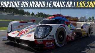 Gran Turismo 7 Lap Time Challenge Road Atlanta  Porsche 919 Hybrid Gr 1 Hotlap 4K [upl. by Ahsilla839]