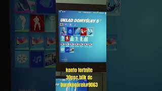 Sprzedam konto fortnite 😝 [upl. by Lekcim319]