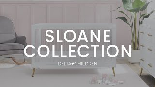 Sloane 4in1 Acrylic Convertible Crib by Delta Children [upl. by Kenti]