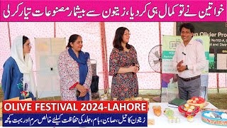 9th Olive Festival in Lahore  Organic Olive Products amp Handmade Cosmetics  Ep02 [upl. by Melak]