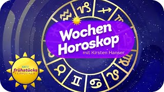 Seelische Verbundenheit  Das Wochenhoroskop vom 1907 bis zum 2307  SAT1 Frühstücksfernsehen [upl. by Laenahtan]