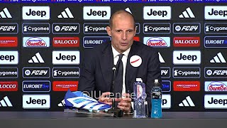 ALLEGRI post JuveInter 11 conferenza stampa quotLavoriamo sul pressing alto equilibrato Vlahovicquot [upl. by Inar]