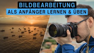 Bildbearbeitung als Anfänger lernen und üben  JPG als Vorlage zur Foto Bearbeitung nutzen [upl. by Socher]