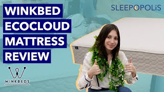 WinkBed EcoCloud Mattress Review  Looking to Sleep Green [upl. by Aisinut485]