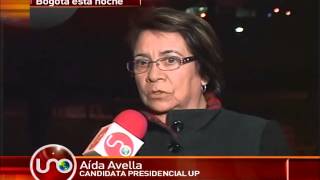 Atacan caravana de la candidata presidencial Aida Avella [upl. by Lerner]