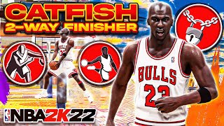 This CATFISH quot2WAY FINISHERquot BUILD is MAKING NBA 2K22 FUN AGAIN [upl. by Ankney502]