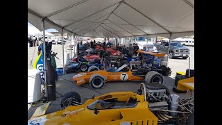 Formula 5000 Racing LAGUNA SECA Monterey Historics 2023 From the Drivers seat view [upl. by Olyhs]