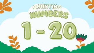 Counting 1 to 20  Numbers for Children [upl. by Adnalra]