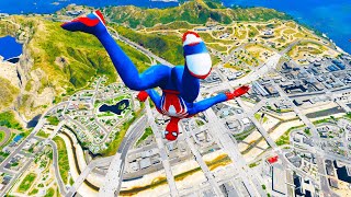 GTA 5 Epic Ragdoll GREEN SPIDERMAN VS RED MINIONVS GREEN HULK Euphoria Physics amp Funny Fails [upl. by Deidre]