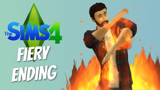 FIERY ENDING  The Sims 4 Funny Highlights FINALE [upl. by Yahsal]