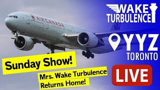 🔴LIVE Toronto Pearson Airport Plane Spotting ️✈️ CYYZ Live Stream SUNDAY [upl. by Rellia416]