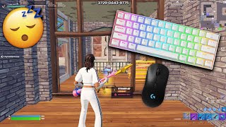 Satisfying Clicky Fortnite Keyboard Sounds ASMR 240FPS 4K [upl. by Nolitta683]