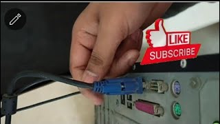 check video cable  How to solved check video cable problem technical technicalvideo [upl. by Oirom]