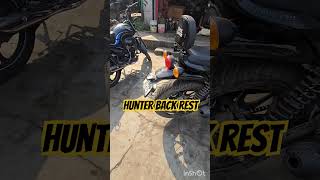 Hunter350 Back rest InstalledplsvisitRoyal auto jamshedpur [upl. by Maleen]