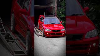 Candy Red Modified Honda City 🍒❤️‍🔥 subscribe car carculture jdm hondacity drift [upl. by Hayes755]