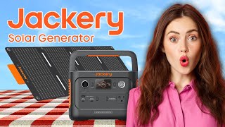 WOW SO SMALL  JACKERY 300 PLUS SOLAR GENERATOR [upl. by Neraj]