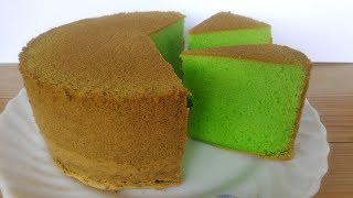 RESEP BOLU PANDAN tanpa santanPANDAN CAKE RECIPE [upl. by Gearhart]