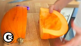 How to peel a Pumpkin [upl. by Dlanigger]