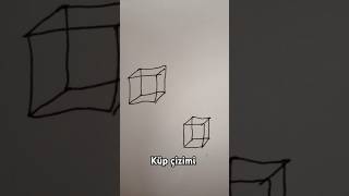 Küp çizimikolay çizimler çizimpaper diy shorts artforyou kesfet draw fanartartist fyp [upl. by Gignac796]