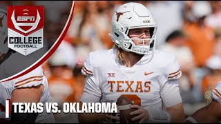 Texas Longhorns vs Oklahoma Sooners  Full Game Highlights [upl. by Bucher]