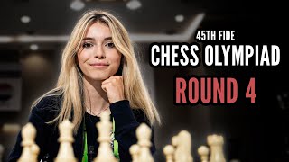 ROUND 4  SWEDEN vs ALBANIA  CHESS OLYMPIAD 2024  Hosted by GM Hammer [upl. by Acired]