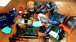 Contenuto Zaino Trekking 5 Giorni Loadout  PeschoAnvi [upl. by Mag]