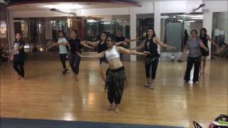 Bellydance Choreography Lets Get up and Dance [upl. by Other]