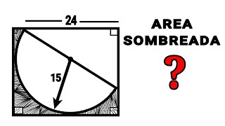 Ponte a Prueba🤪😡 Halla el Area Sombreada👍👍🟢 [upl. by Aedrahs]