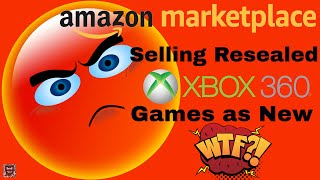 Sold As New Resealed XBOX 360 Games On Amazon B [upl. by Aihseym]