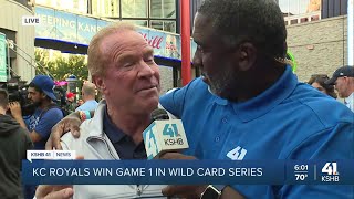 KSHB 41s Kevin Holmes catches up with Rex Hudler [upl. by Labannah]