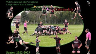 Gwernfed RFC v Caerau Ely RFC WRU Admiral Mens National League Div4 East Central [upl. by Domini]