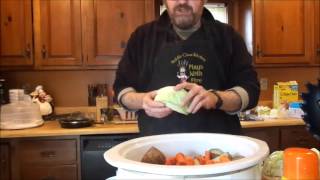 Slow Cooker Corned Beef and Cabbage in Guinness  Tales From a Middle Class Kitchen [upl. by Terrance]