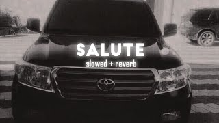 Salute  Bohemia  Slowed  Reverb  8D Audio  Umriis Slowed • [upl. by Harac]