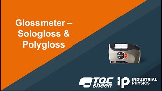 TQC Sheen Glossmeter – Sologloss amp Polygloss [upl. by Esyle]