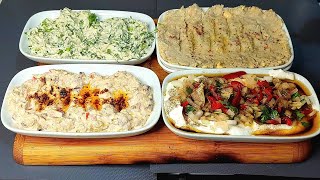 Bu Meze Tariflerini çok az kişi biliyor Osmanlı Ezmesi ve eski meze tarifi PATLICAN EZME YAĞLAMASI [upl. by Sikleb]