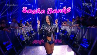 Sasha Banks Entrance  Smackdown November 26 2021 [upl. by Idalina106]