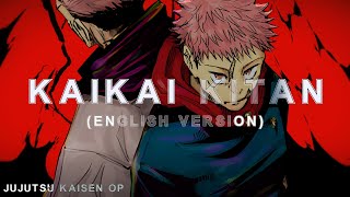 Kaikai Kitan English Cover「Jujutsu Kaisen OP 1」【Will Stetson】 [upl. by Noterb]