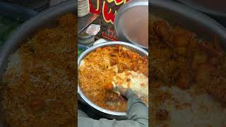 Famous Peshawri Ghazi Biryani  Juicy And Tender Chicken  Full Spicy Biryani shorts viralshorts [upl. by Mikes]