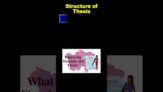 Format of PhD Thesis ║ shorts short ytshorts [upl. by Arreyt]