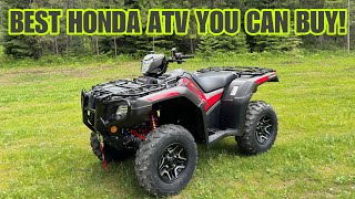 FULL REVIEW 2024 HONDA RUBICON 520 DELUXE DCT EPS [upl. by Gnart]