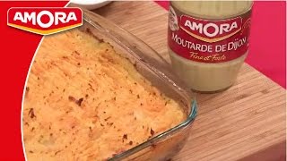 Recette de Hachis Parmentier de Canard  Amora [upl. by Dugas]