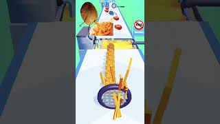 Funny Potato Fries Run 3D Gameplay lv14 [upl. by Richmal]