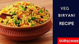 Veg Biryani RecipeHomemade Veg BiryaniEasy Veg Biryani [upl. by Kusin831]